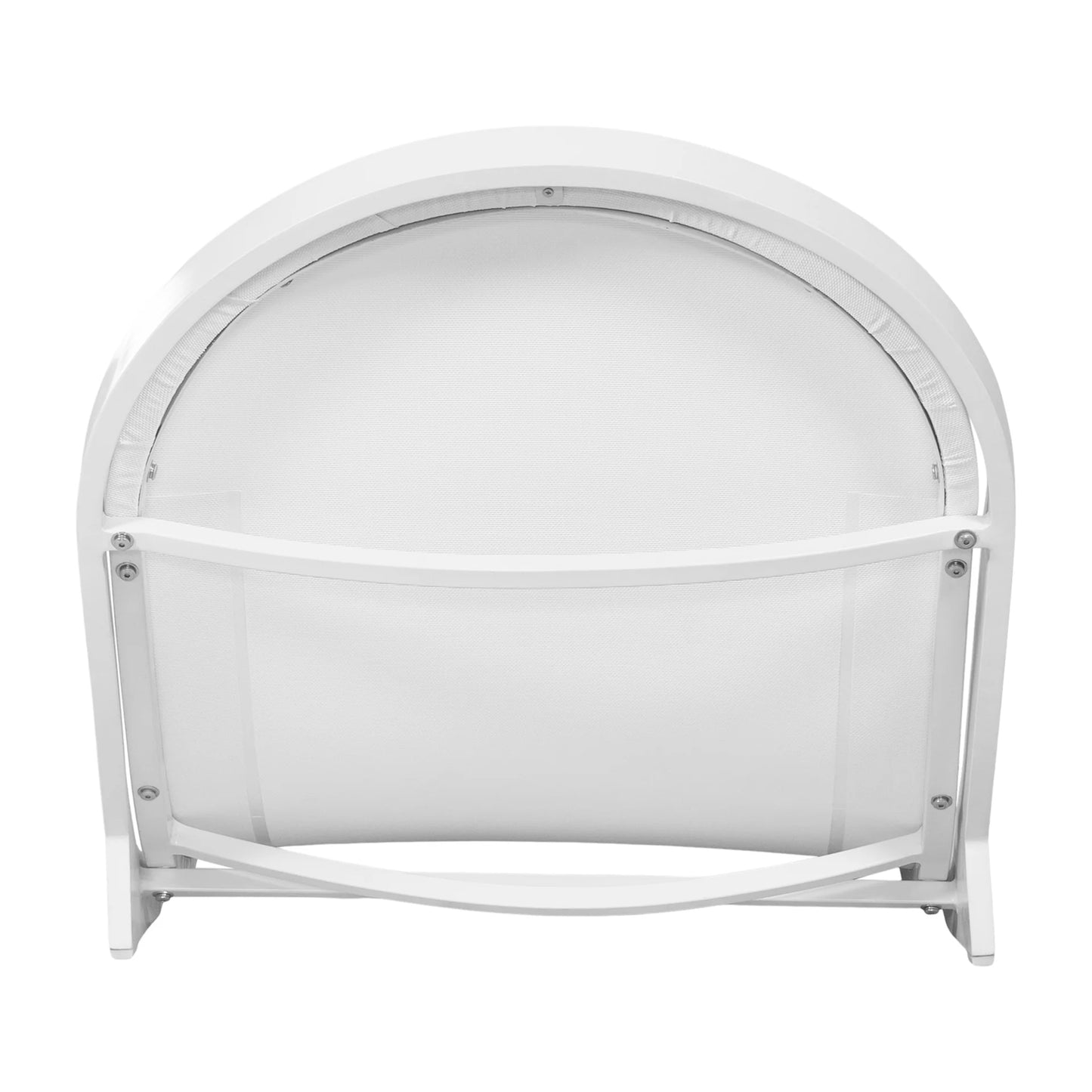 MYKONOS CURVED ALUMINIUM SUN LOUNGER