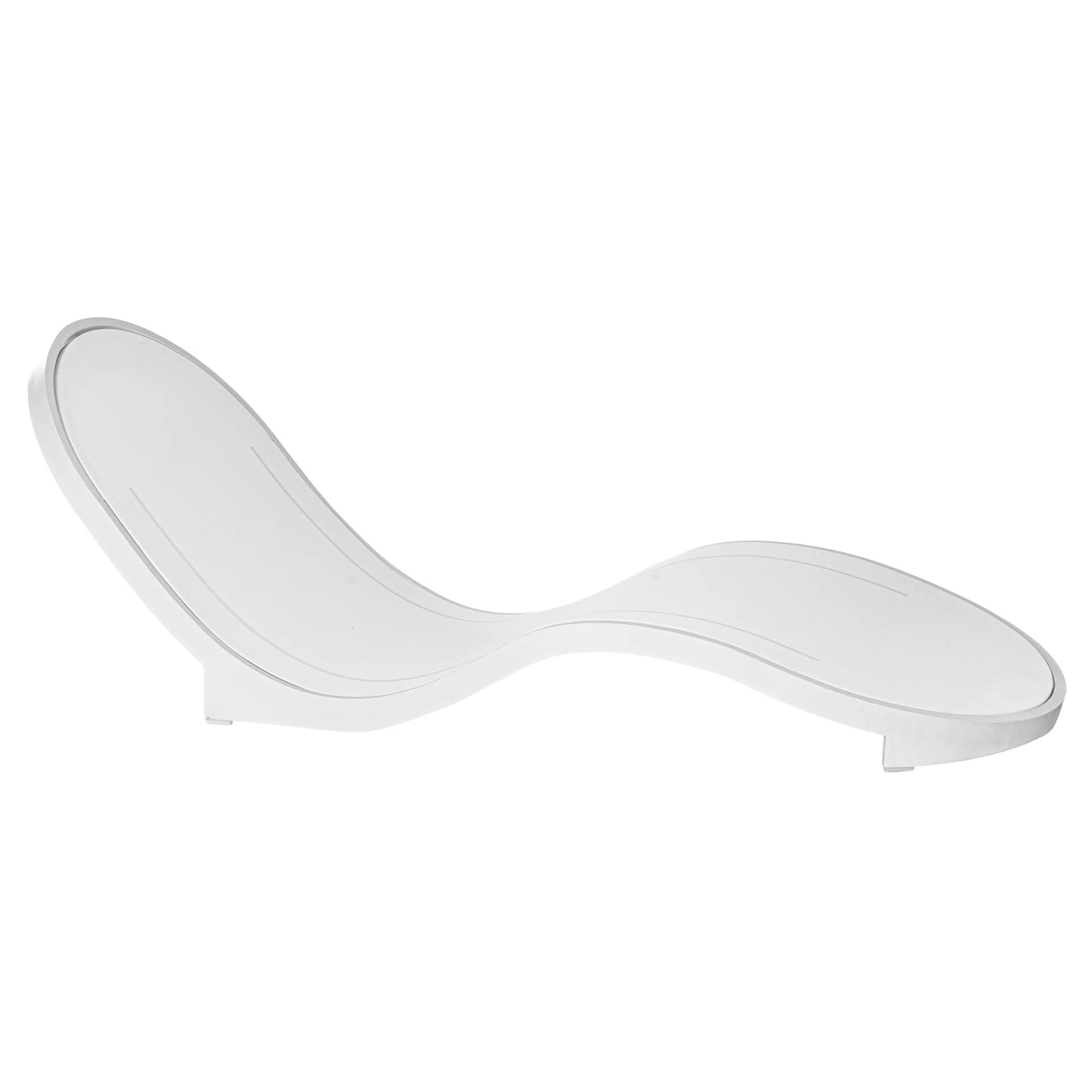 MYKONOS CURVED ALUMINIUM SUN LOUNGER