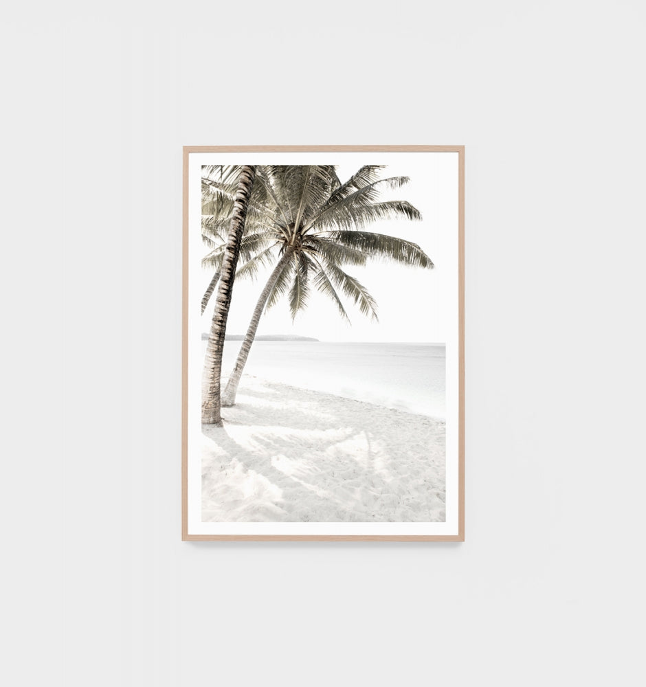 Peaceful Palms Print by Middle of Nowhere