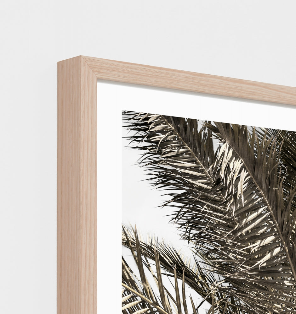 Rustic Palm Print by Middle of Nowhere