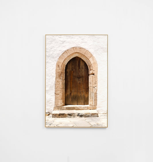 Stone Doorway Canvas by Middle of Nowhere
