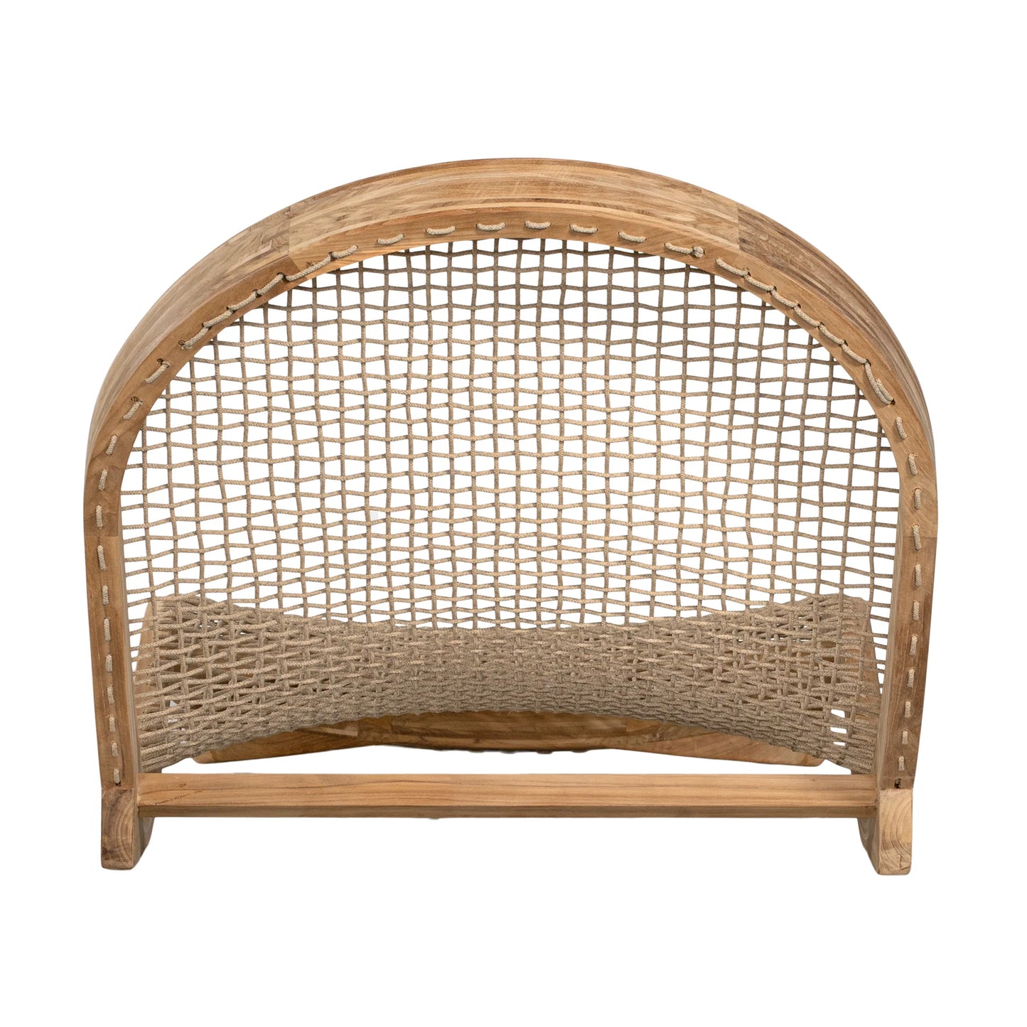 CORFU CURVED SUN LOUNGER | NATURAL