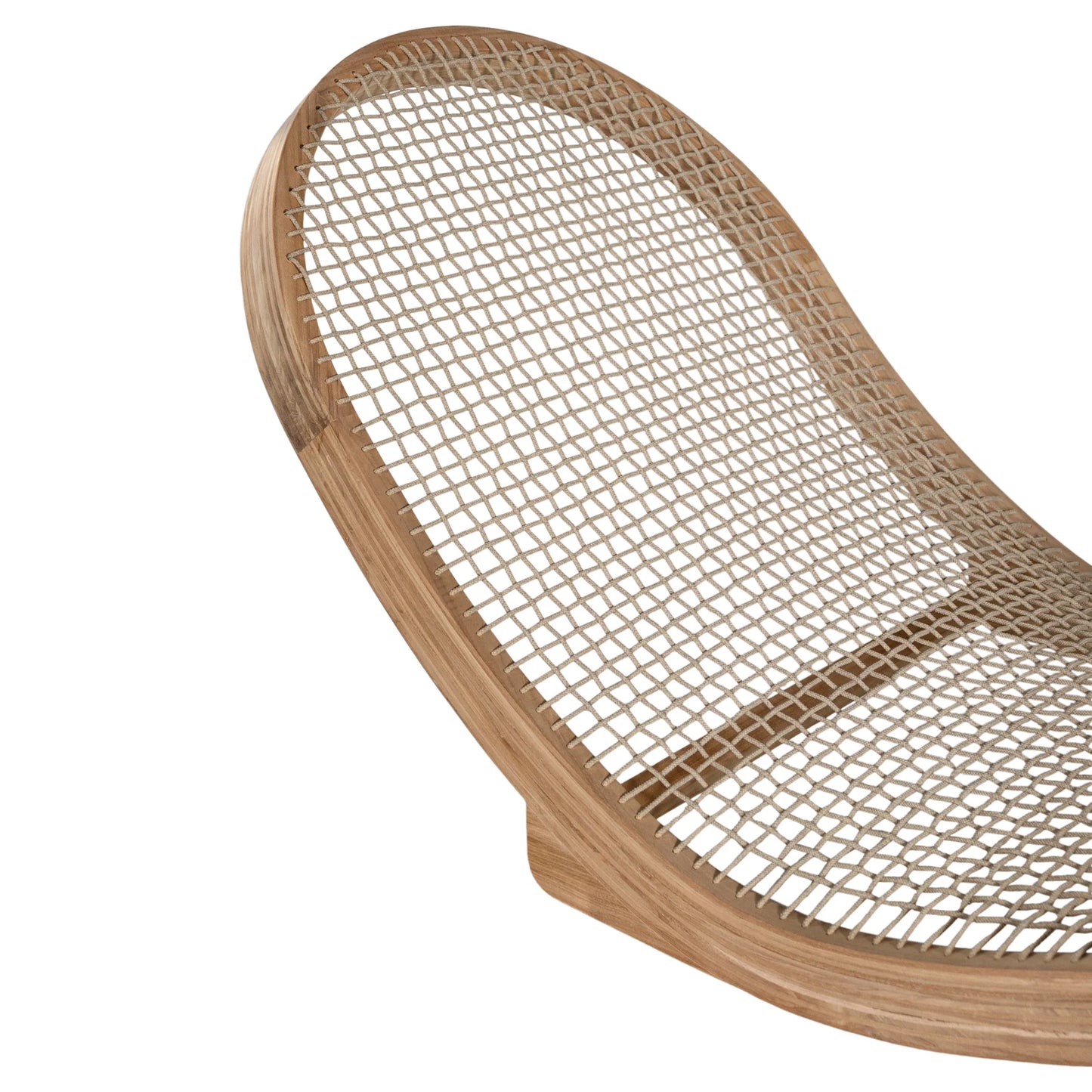 CORFU CURVED SUN LOUNGER | NATURAL