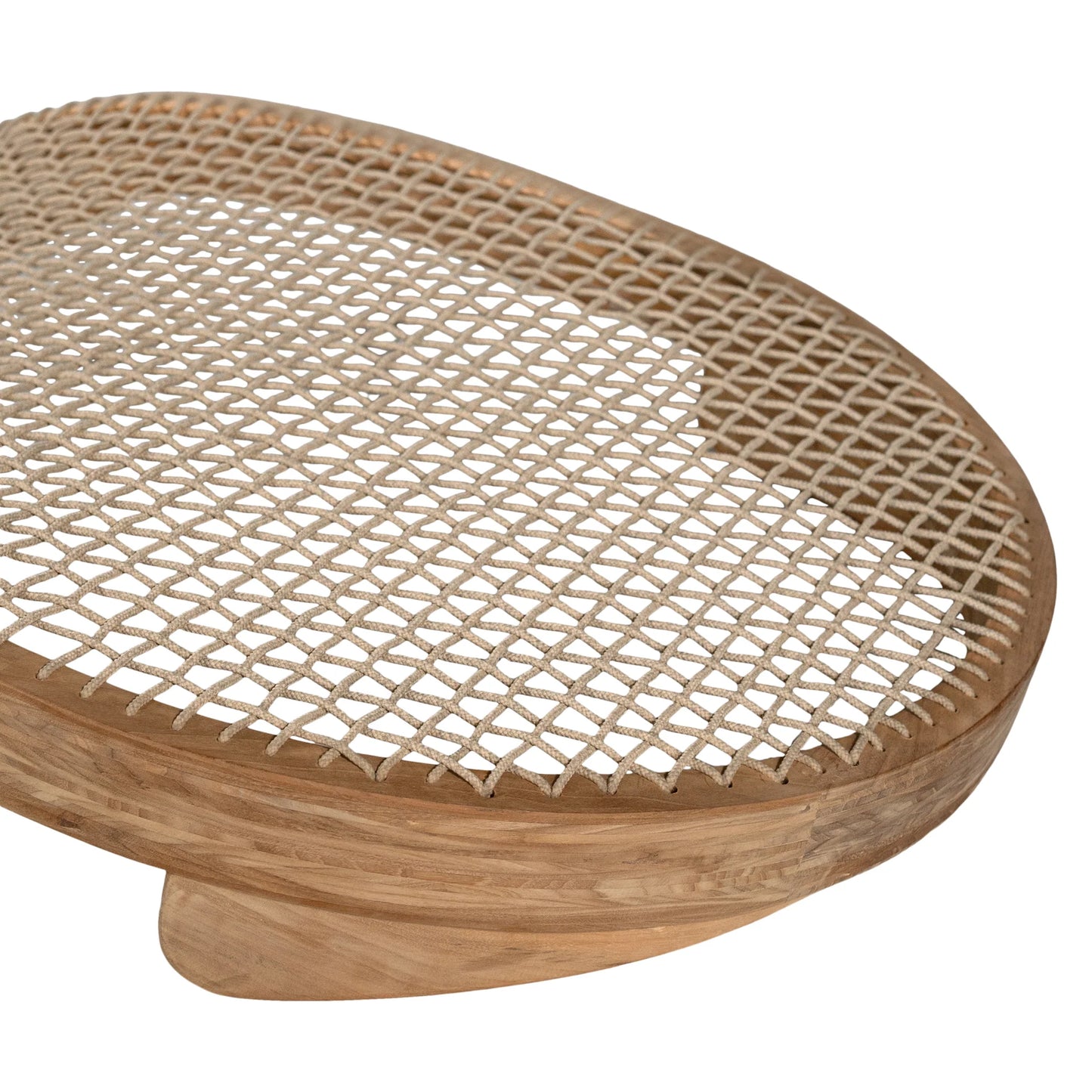 CORFU CURVED SUN LOUNGER | NATURAL
