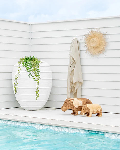 HERERO POT | WHITEHERERO POT | WHITE