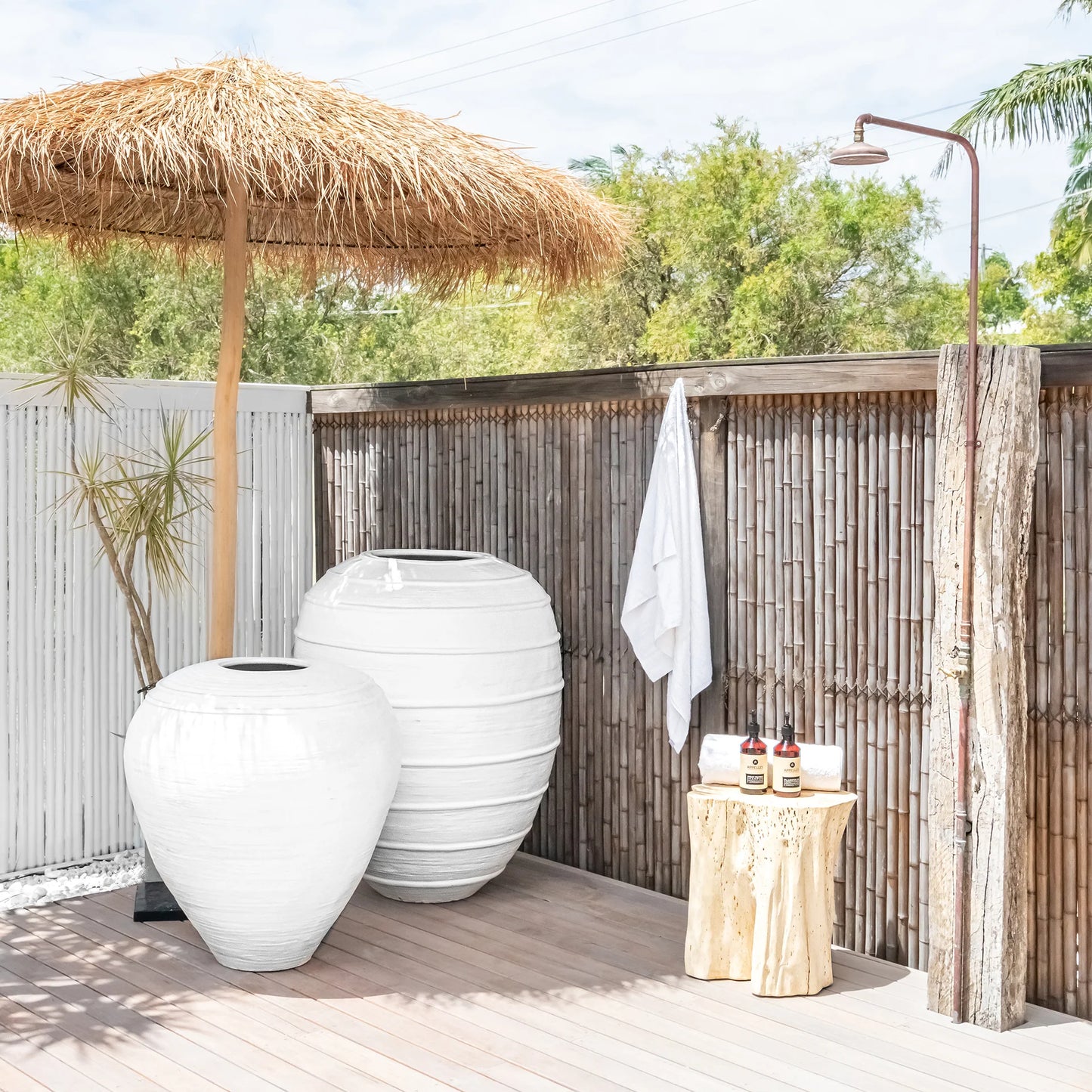 HERERO POT | WHITEHERERO POT | WHITE