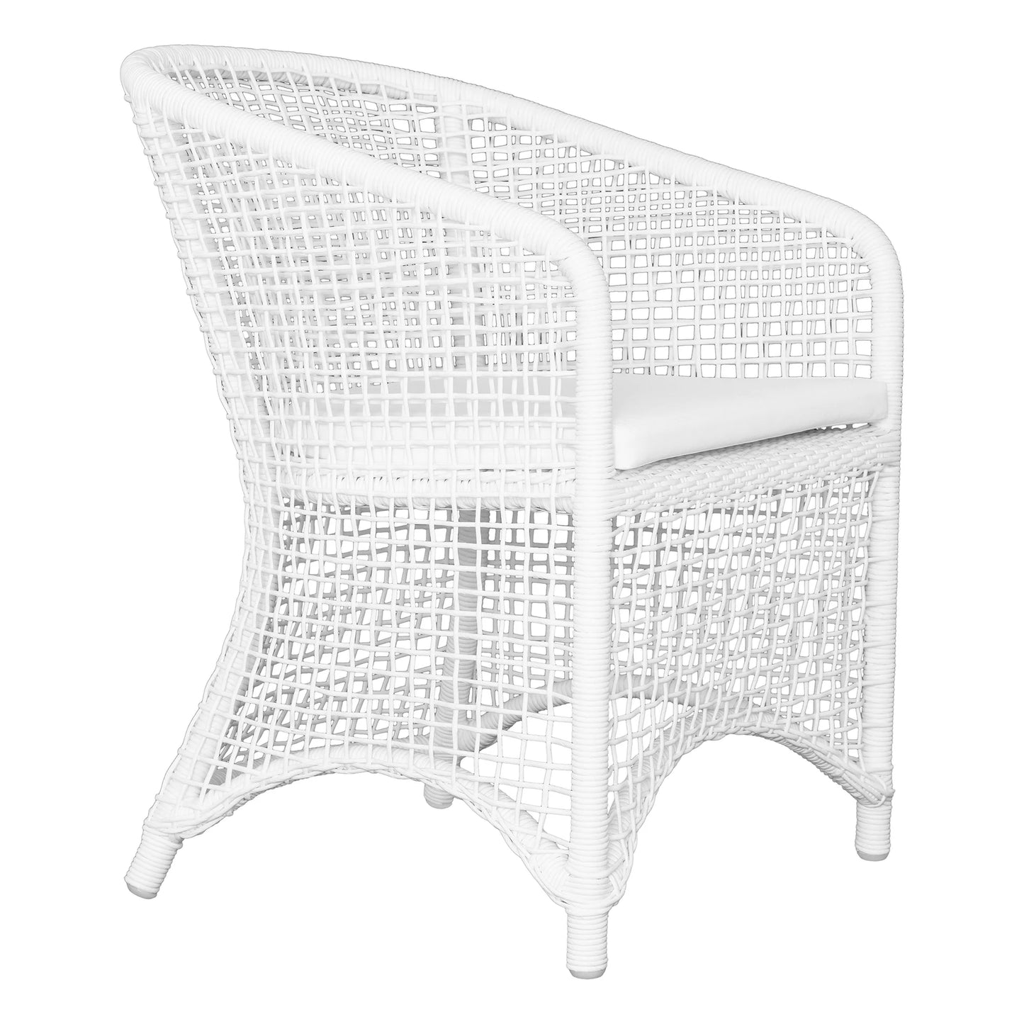 TRINIDAD DINING CHAIR | WHITE
