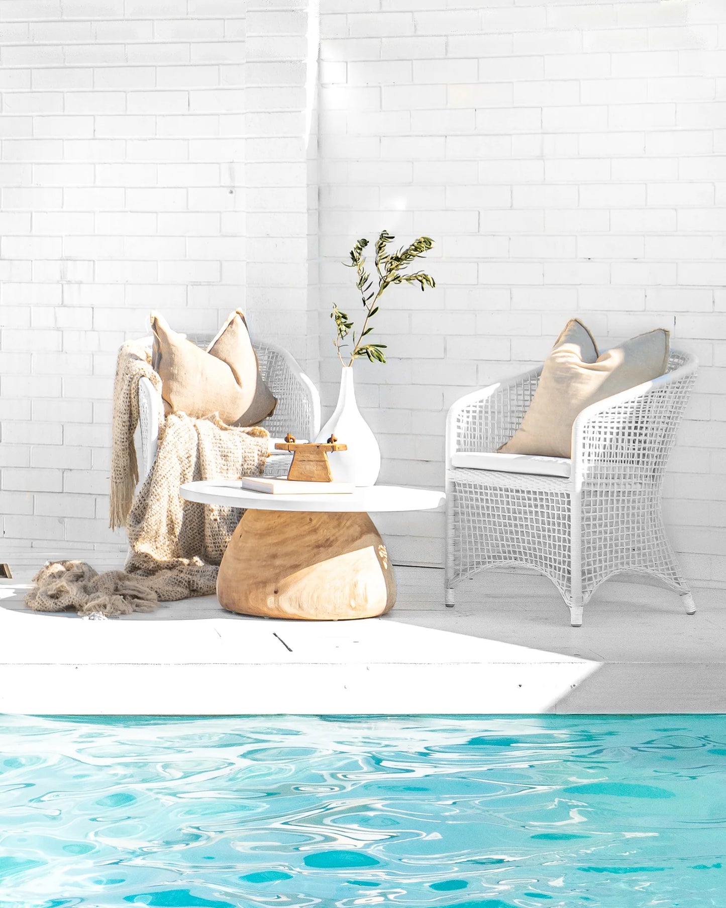 TRINIDAD DINING CHAIR | WHITE