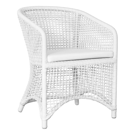 TRINIDAD DINING CHAIR | WHITE