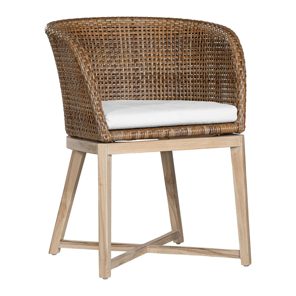 TULA DINING CHAIR | POLYRATTAN | NATURAL
