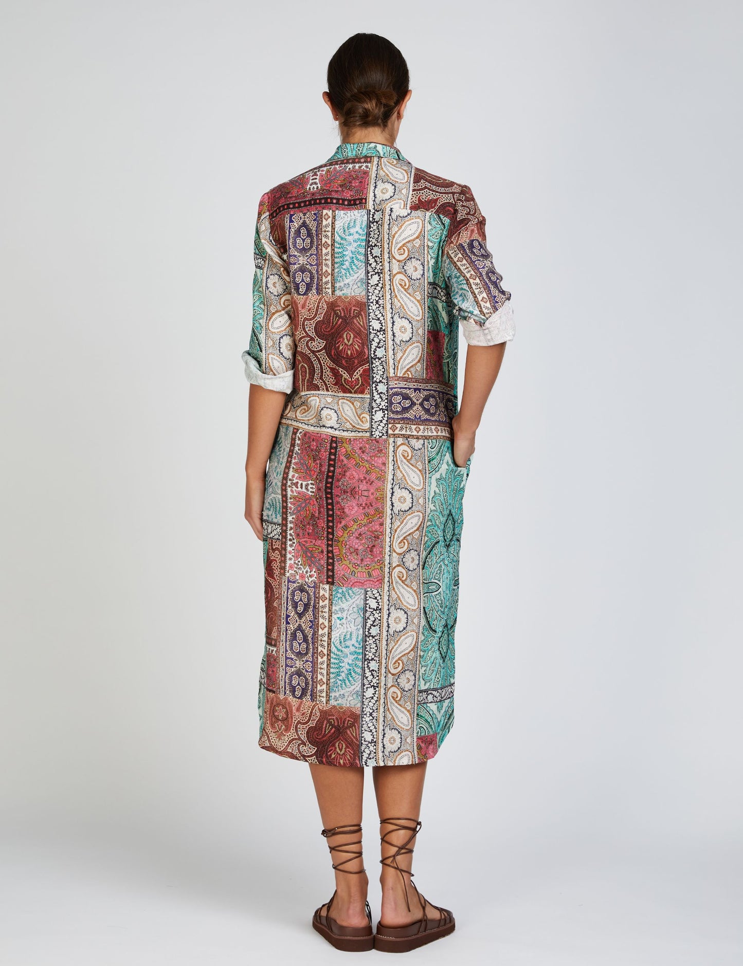 IN THE SAC SAMARA SHIRT DRESS | MULTI